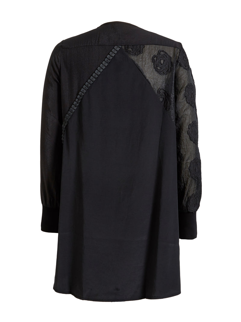 NÜ XENYA long tunic Tunics Black