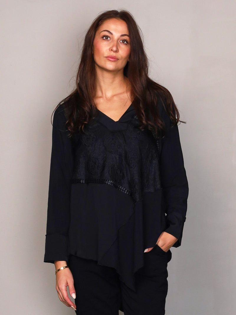 NÜ XENYA short tunic Tunics Black