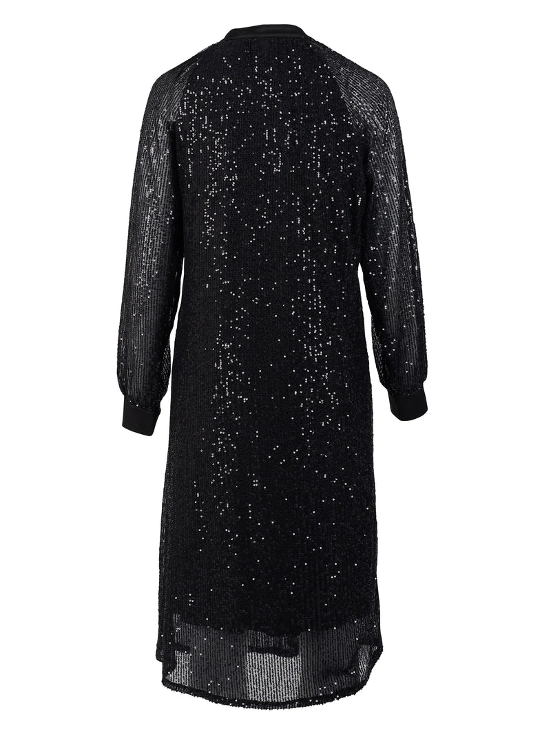 NÜ XILYA sequin dress Dresses Black