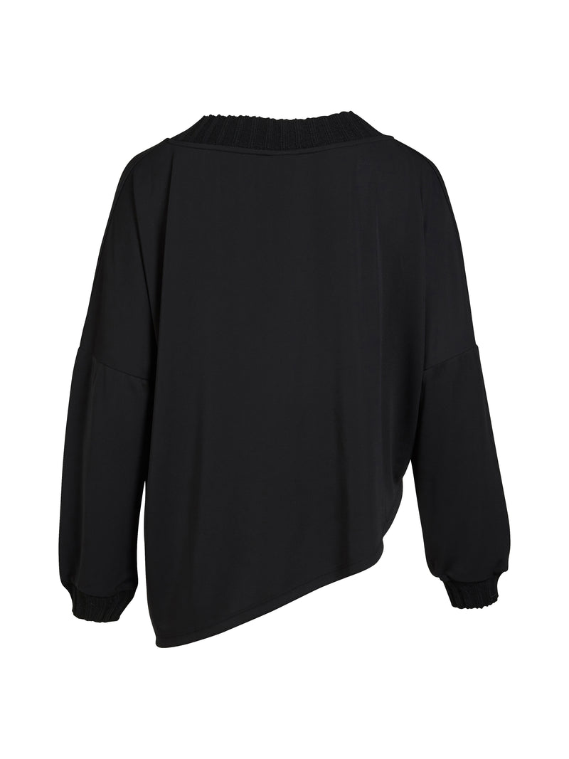 NÜ YADE blouse Blouses Black