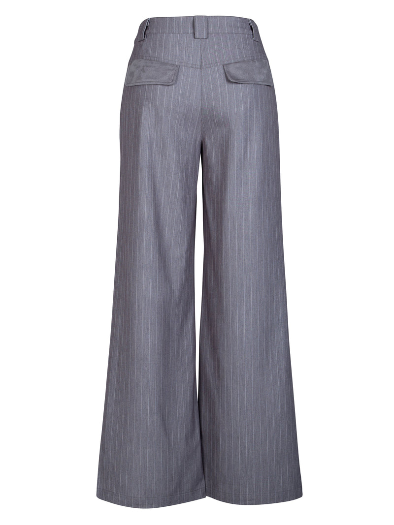 NÜ YANNA trousers Trousers 901 Grey