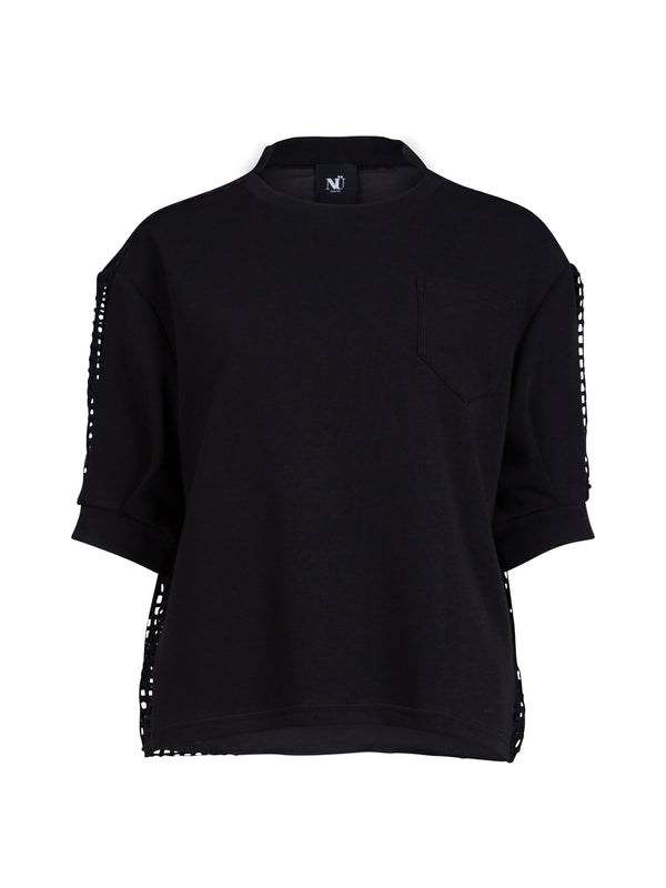 NÜ YARA blouse Tops and T-shirts Black