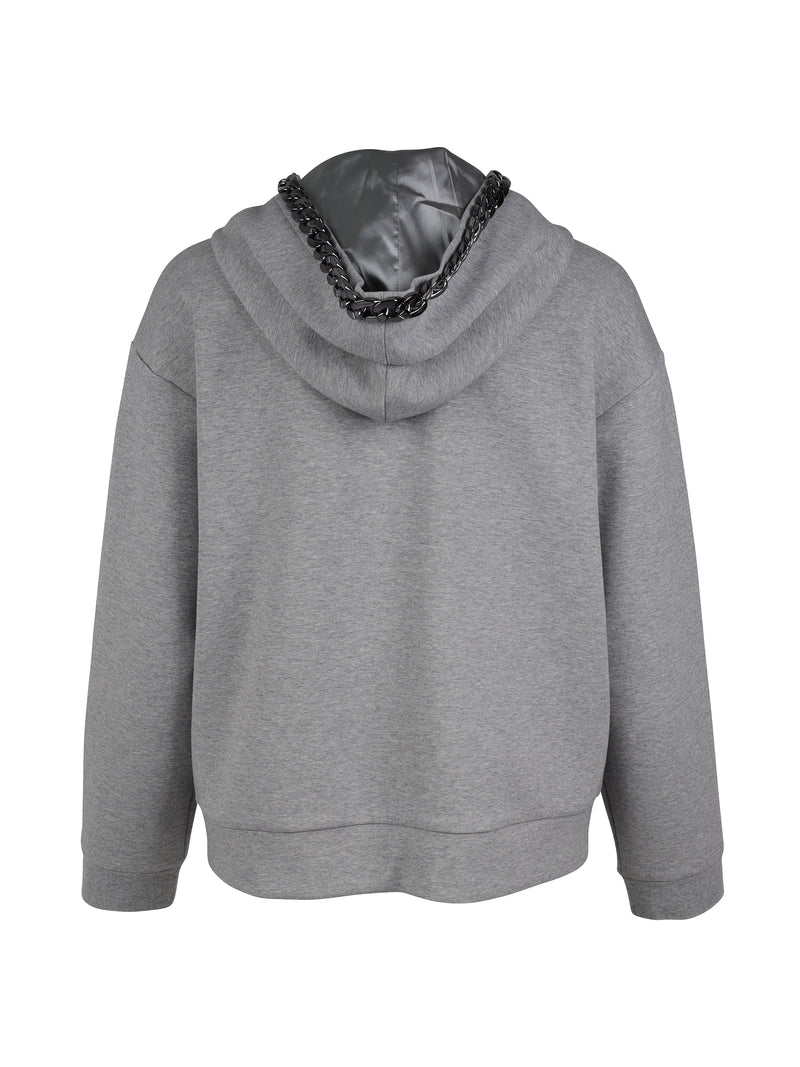 NÜ YASMA hoodie Jackets 901 Grey