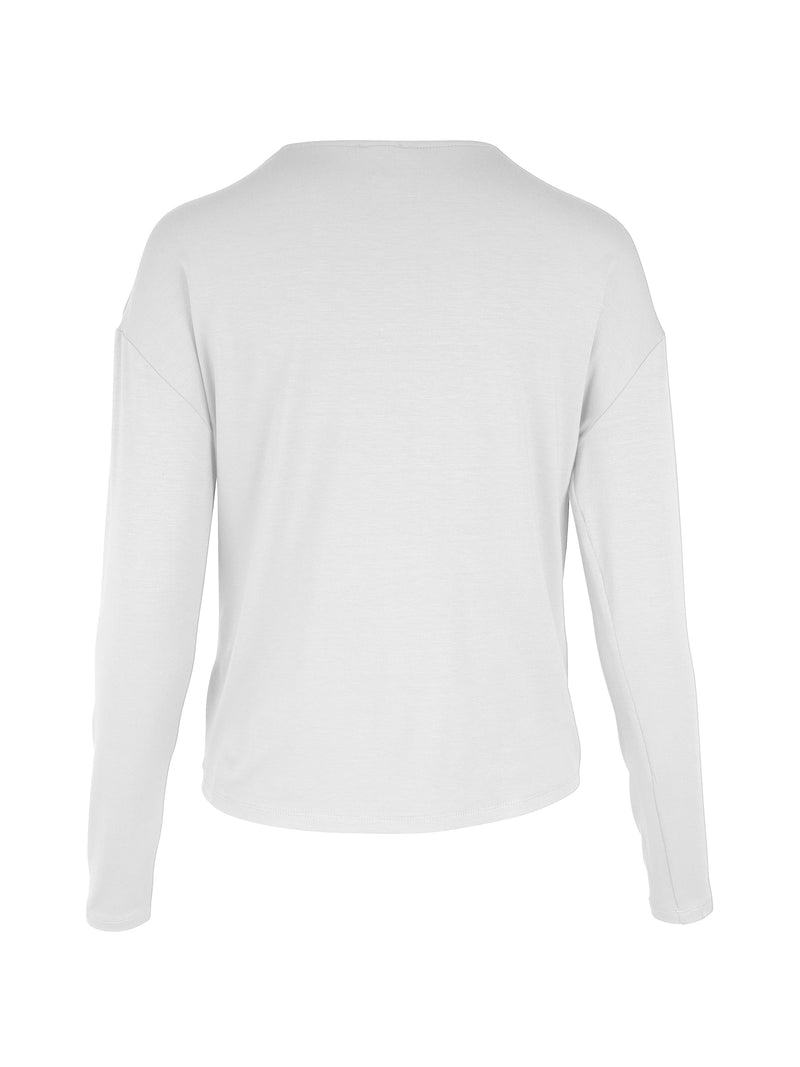 NÜ YASMI long-sleeved t-shirt Tops and T-shirts 110 Creme