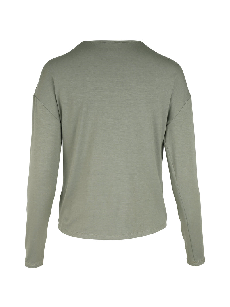 NÜ YASMI long-sleeved t-shirt Tops and T-shirts 316 Olive