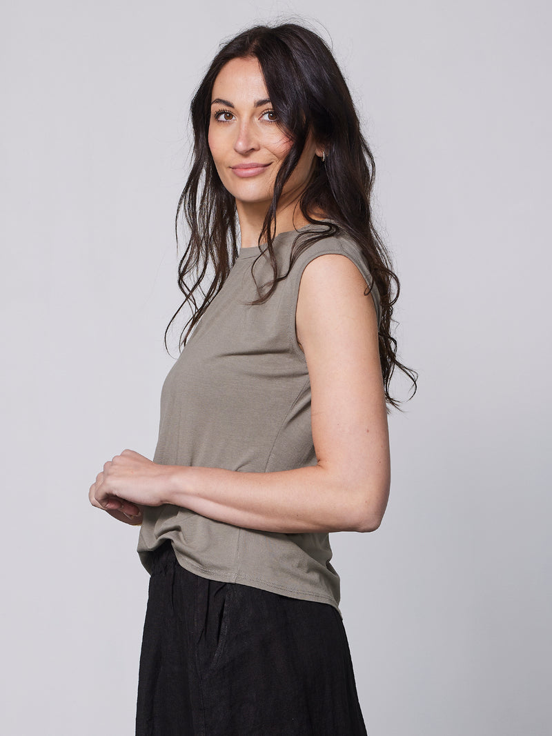 NÜ YASMI top Tops and T-shirts 230 Mud