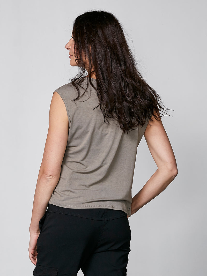 NÜ YASMI top Tops and T-shirts 230 Mud