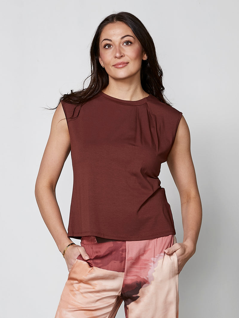 NÜ YASMI top Tops and T-shirts 685 Berry red