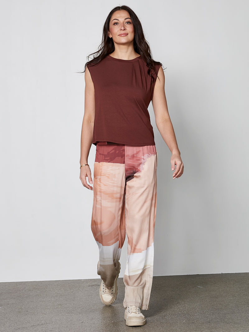 NÜ YASMI top Tops and T-shirts 685 Berry red
