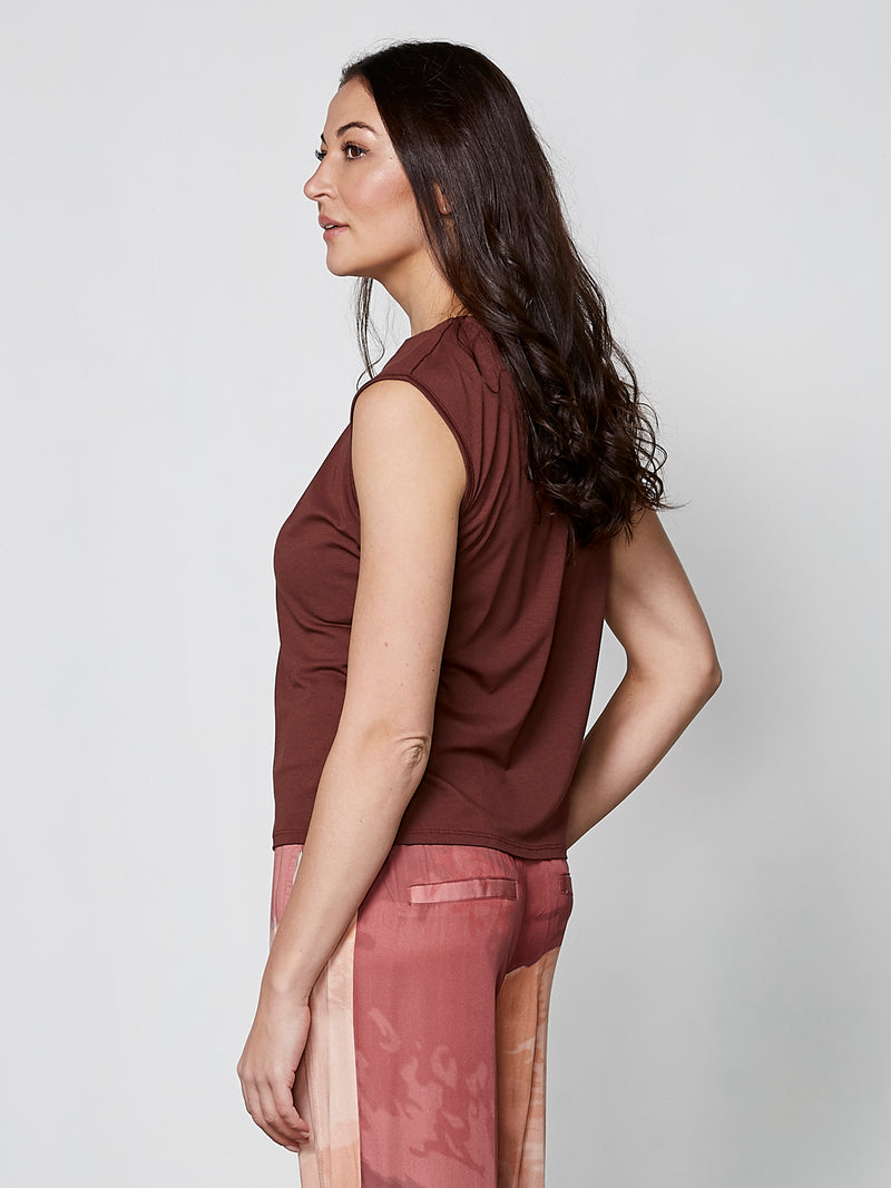 NÜ YASMI top Tops and T-shirts 685 Berry red