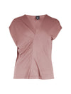 NÜ YASMI v-neck t-shirt Tops and T-shirts 608 Rose