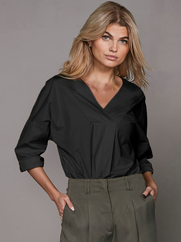 NÜ YELDA blouse Blouses Black