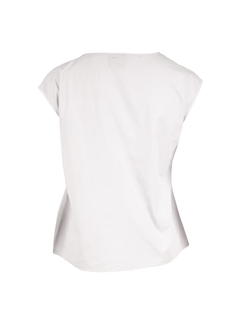 NÜ YELDA draped top Blouses 110 Creme