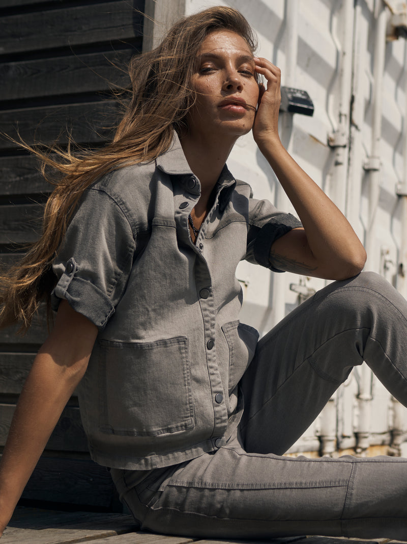 NÜ YELENA shirt Shirts 901 Grey