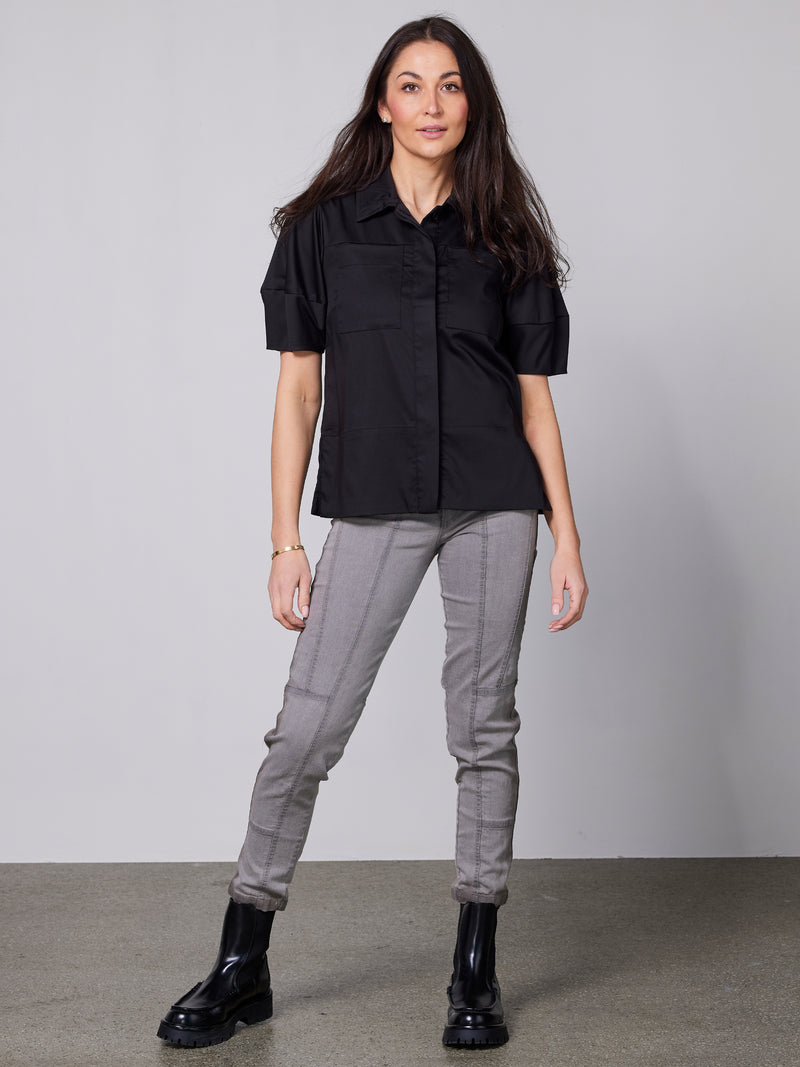 NÜ YELENA trousers Trousers 901 Grey