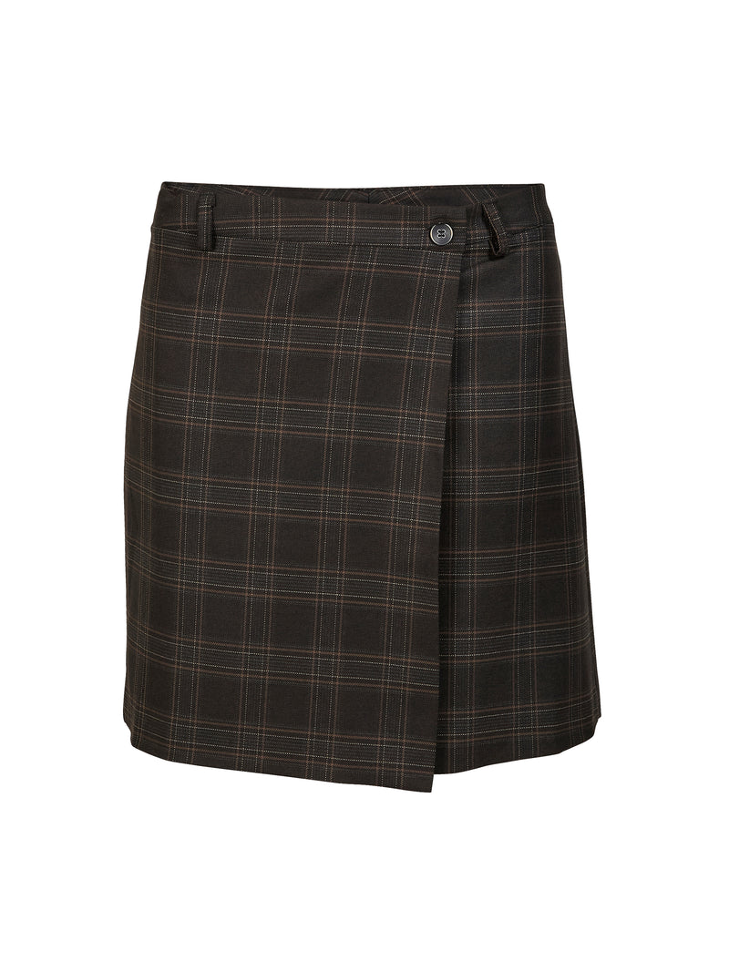 NÜ YENNA skirt Skirts 224 Dark Brown mix