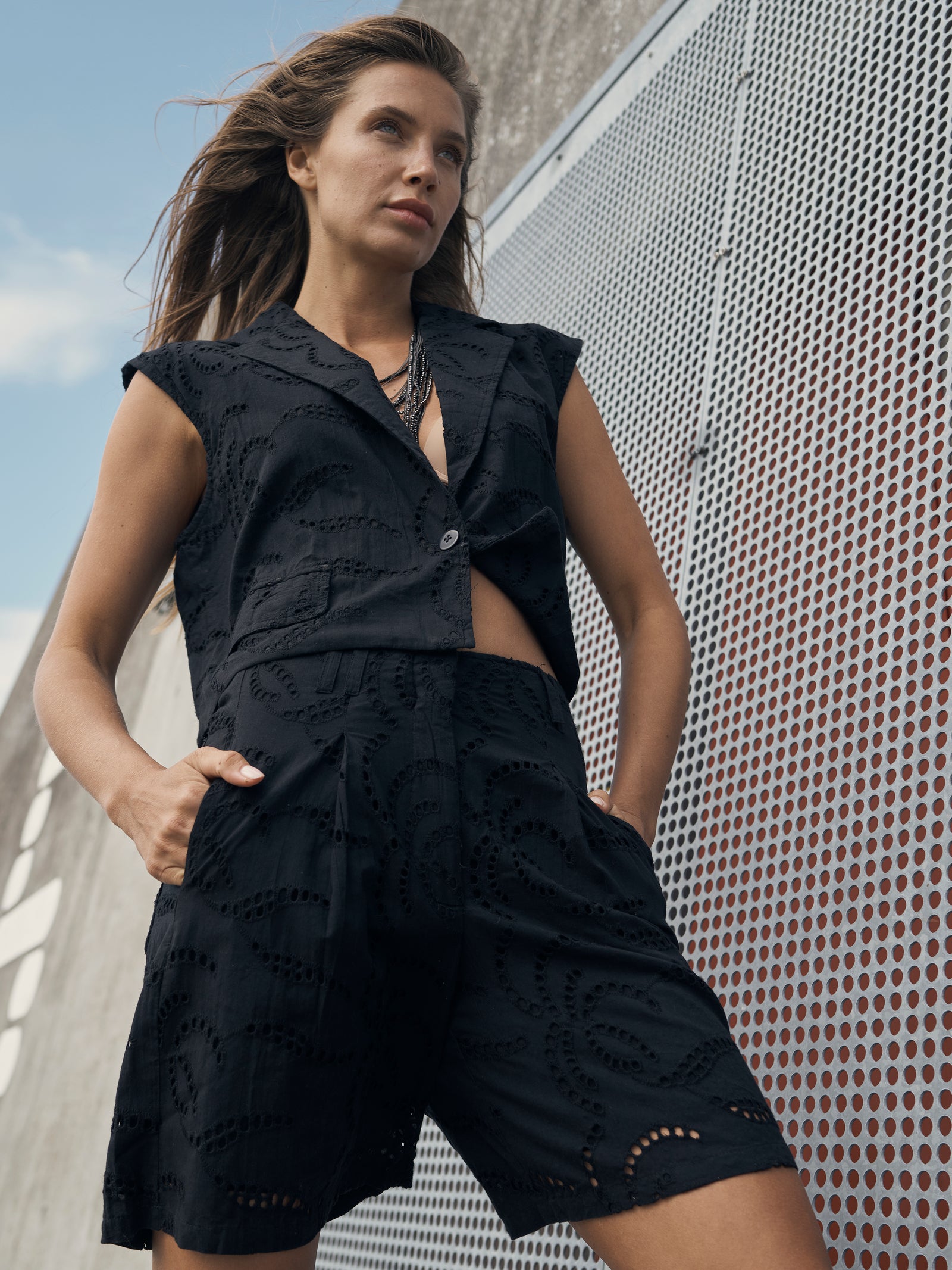 YETTA vest - Black – NÜ Denmark - INT.