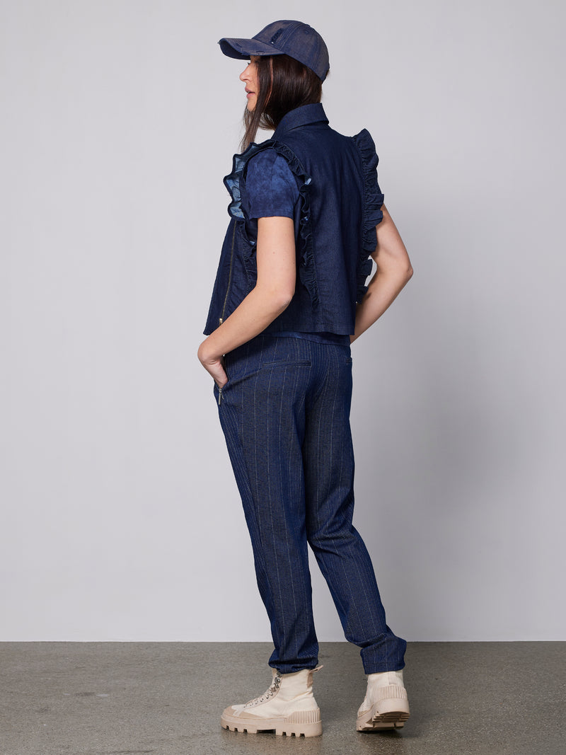 NÜ YET vest Vests 486 Denim