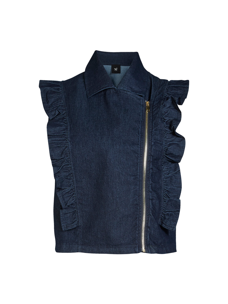 NÜ YET vest Vests 486 Denim