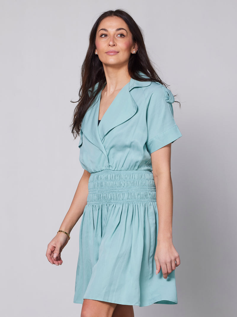 NÜ YMKE smock dress Dresses 303 BLUE MINT