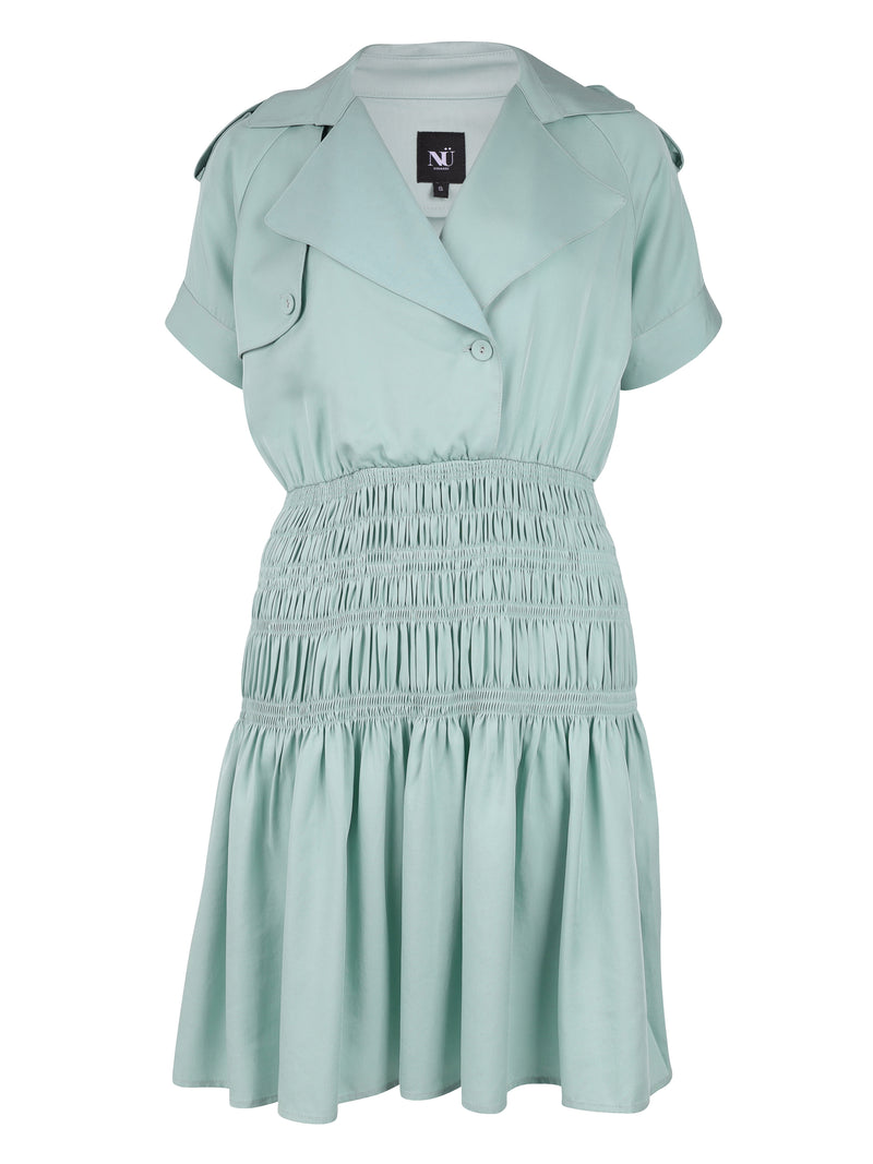 NÜ YMKE smock dress Dresses 303 BLUE MINT