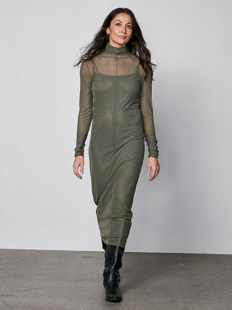 NÜ YRJA dress Dresses 316 Olive