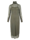 NÜ YRJA dress Dresses 316 Olive