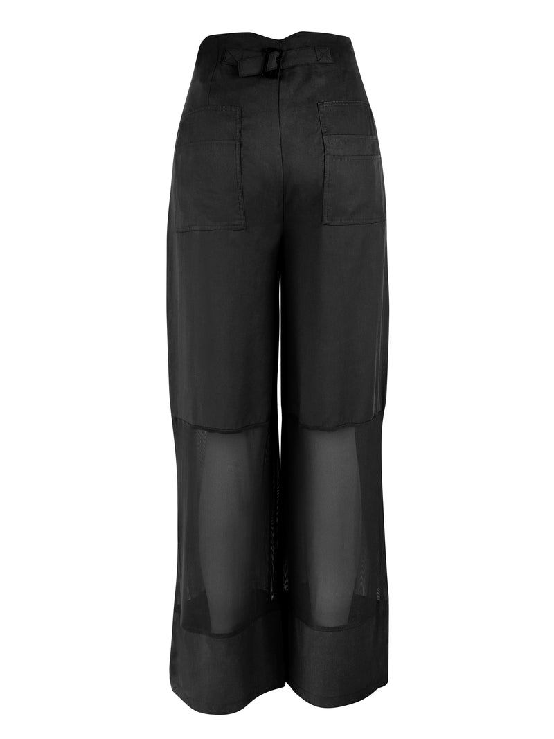 NÜ YRJA trousers Trousers Black