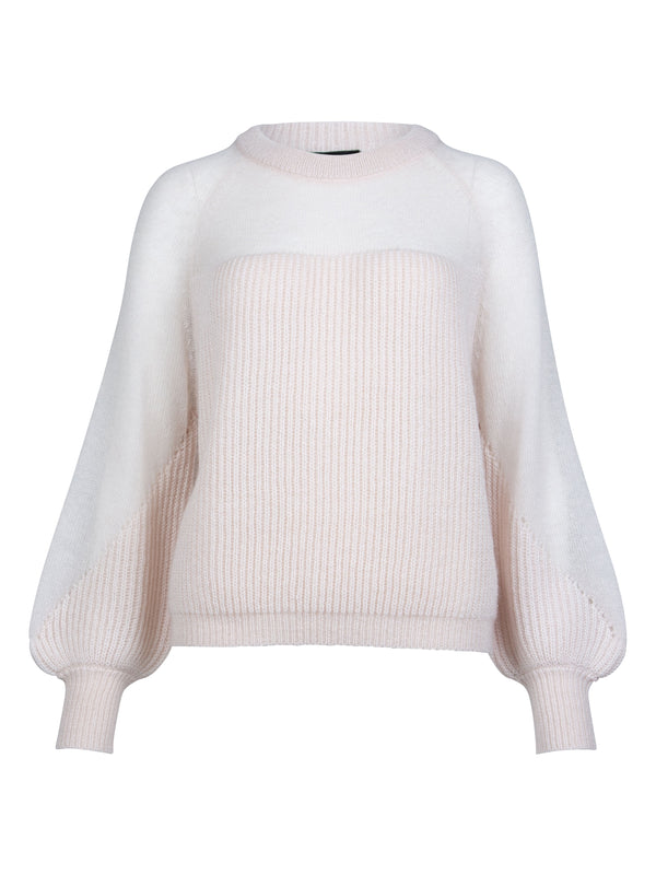 NÜ YUMI knit sweater Knit 112 Bone