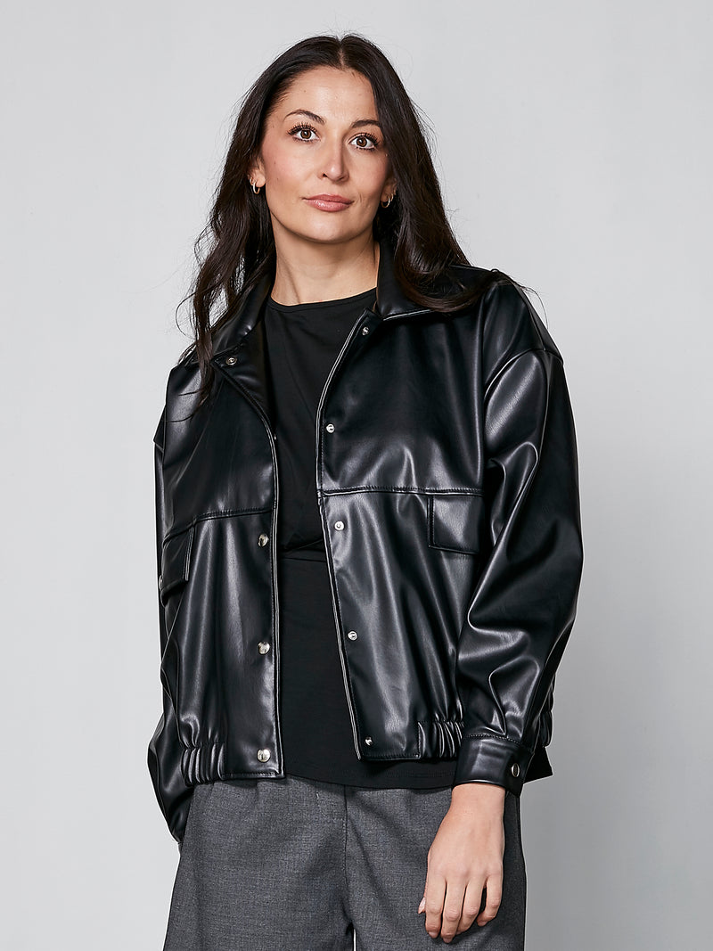 NÜ YUN jacket Jackets Black