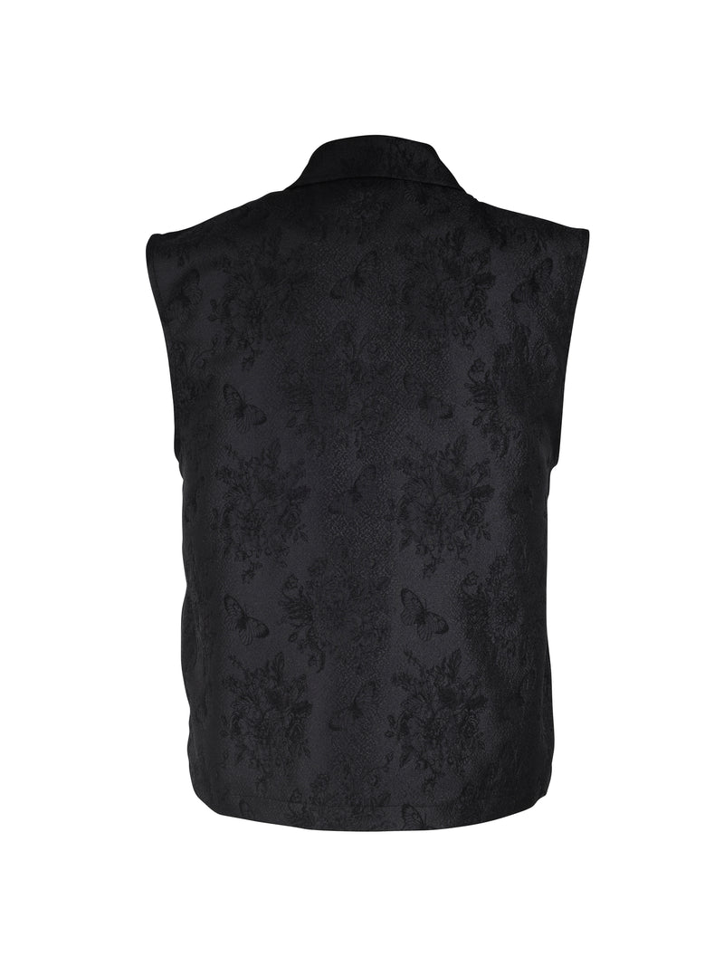 NÜ YURI vest Vests Black