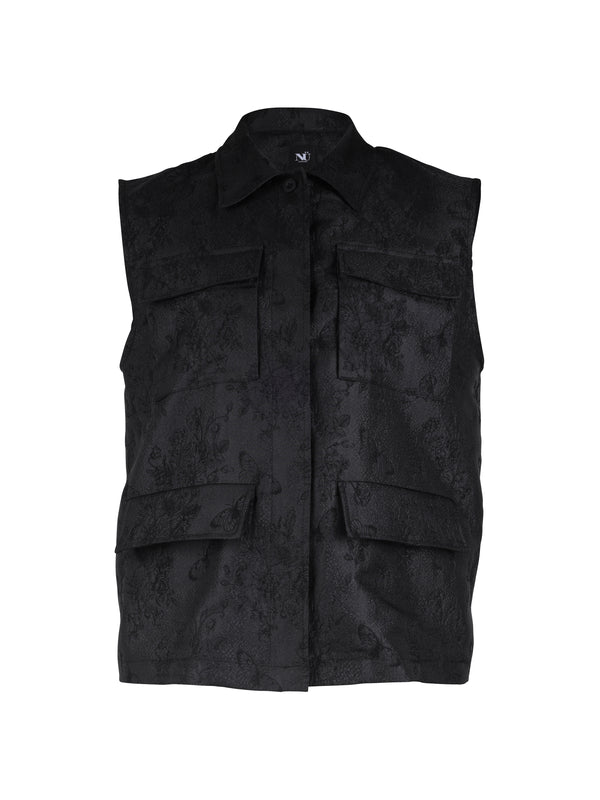 NÜ YURI vest Vests Black