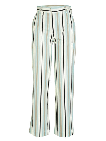 NÜ YUSI trousers Trousers 303 Blue Mint mix