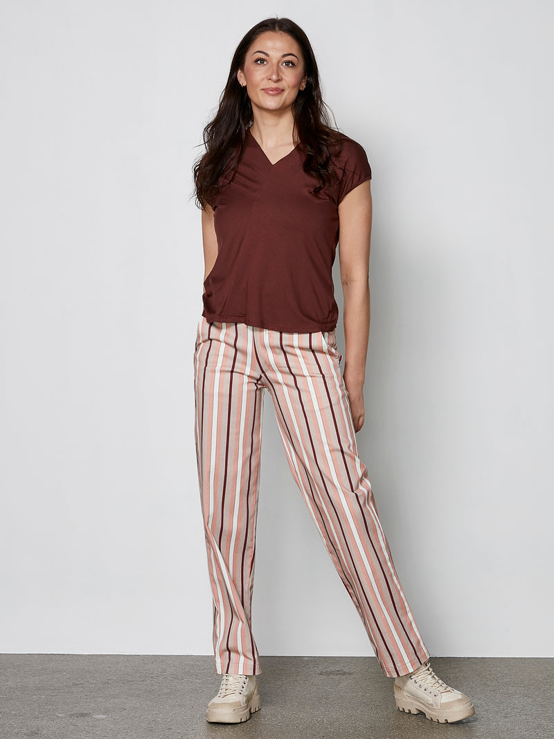 NÜ YUSI pants Trousers 646 Peach Puff mix