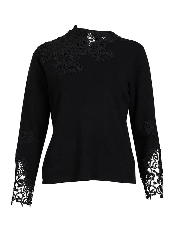 NÜ YUZU blouse Blouses Black