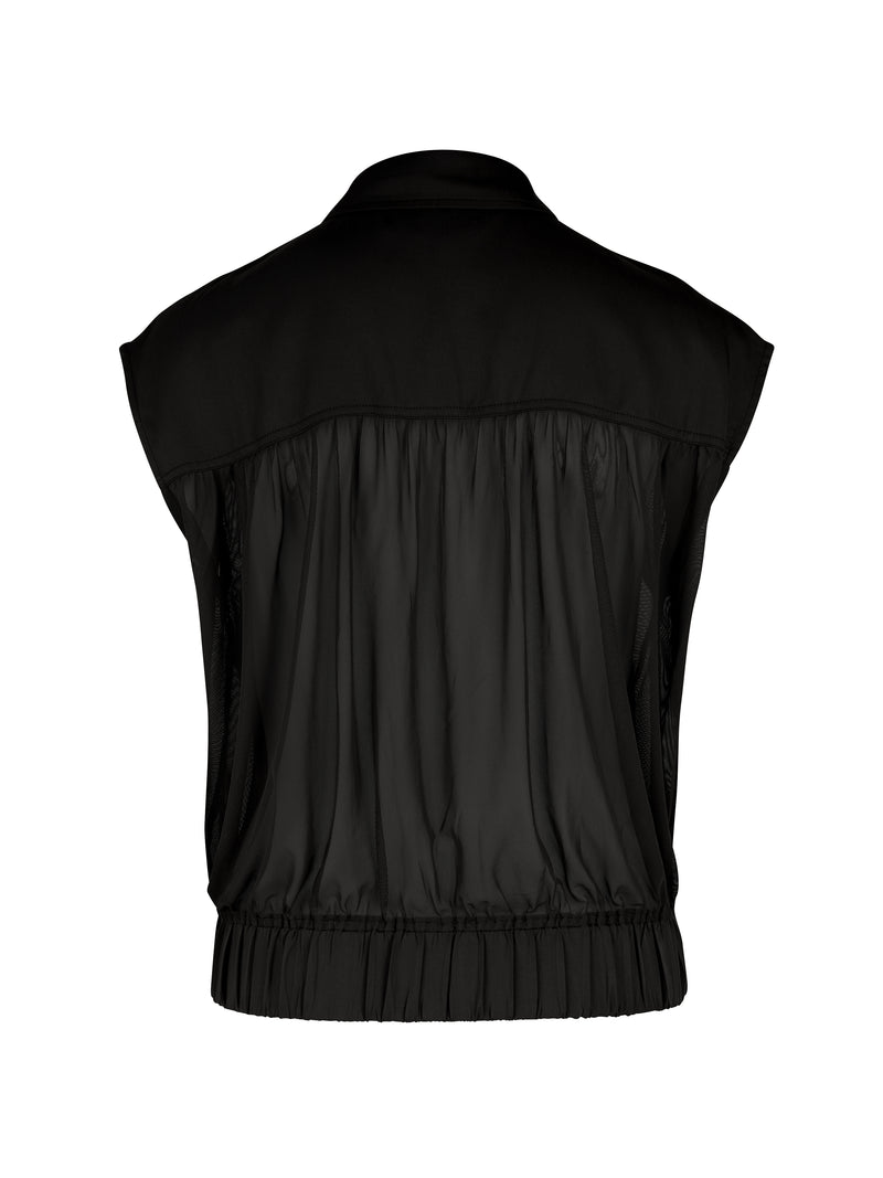 NÜ YVE vest Vests Black