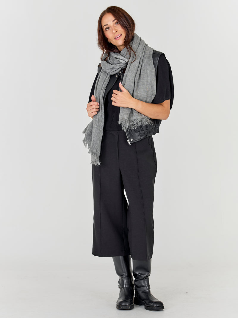 NÜ ZALA scarf Scarfs 901 Grey mix