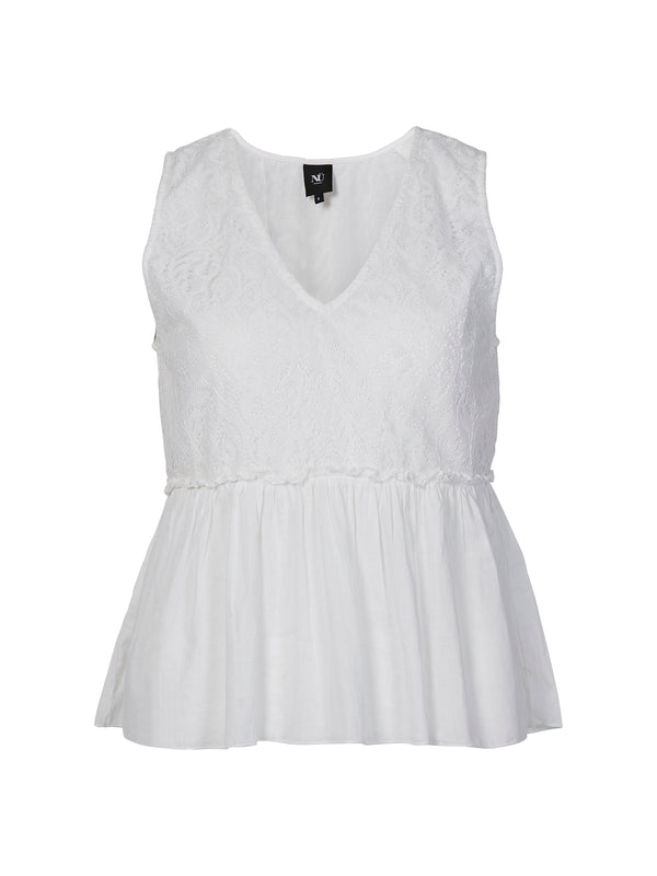 NÜ ZELMA top Tops and T-shirts 110 Creme