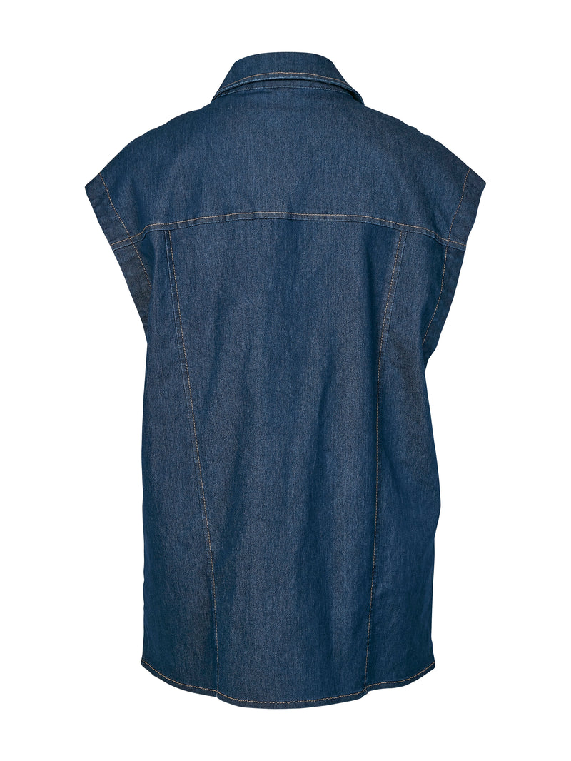 NÜ ZIGA vest Vests 486 Denim