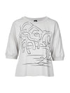NÜ ZILLA tee Tops and T-shirts 110 Creme