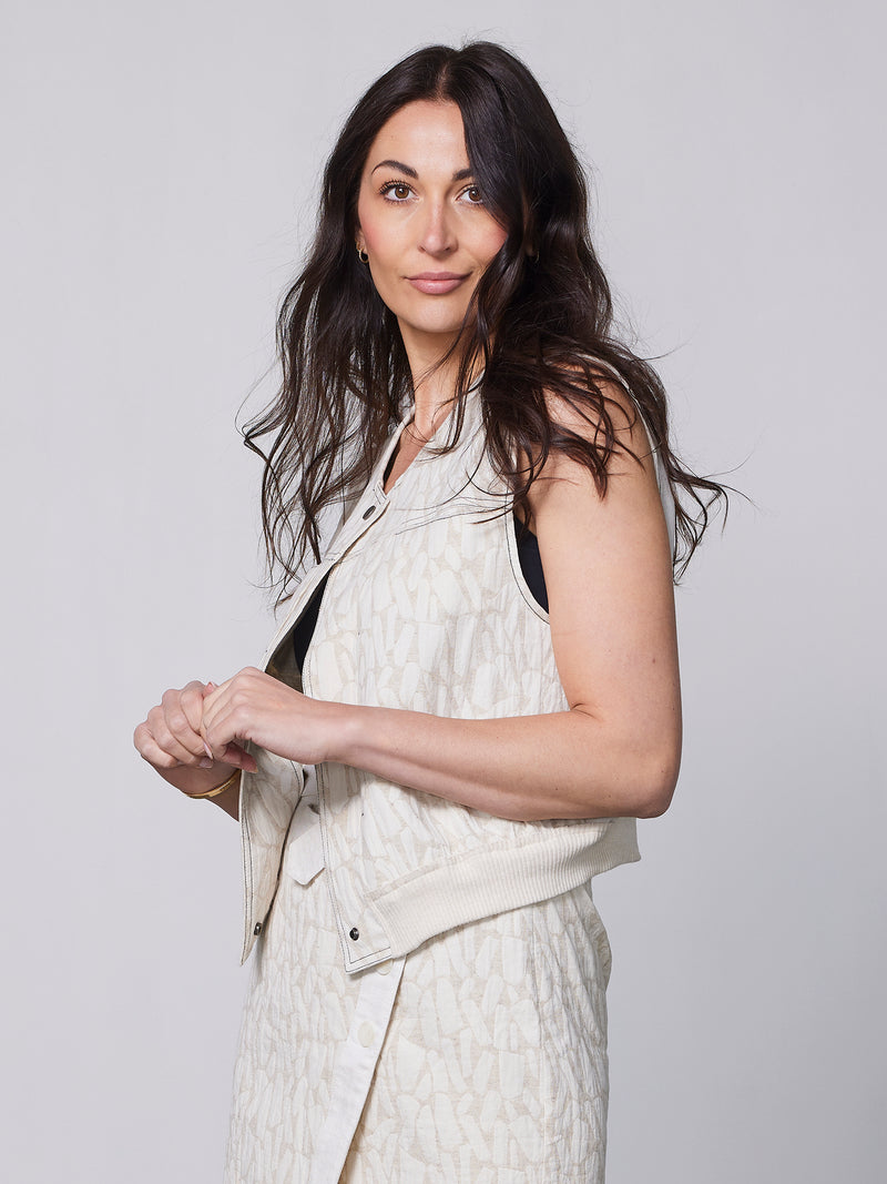 NÜ ZILMA vest Vests 150 Sand