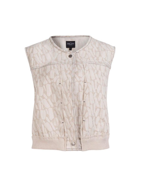 NÜ ZILMA vest Vests 150 Sand