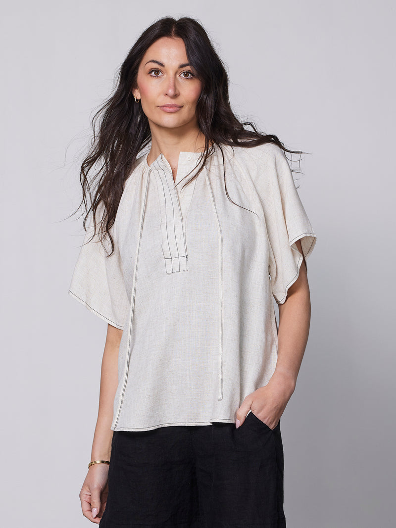 NÜ ZITA blouse Blouses 150 Sand