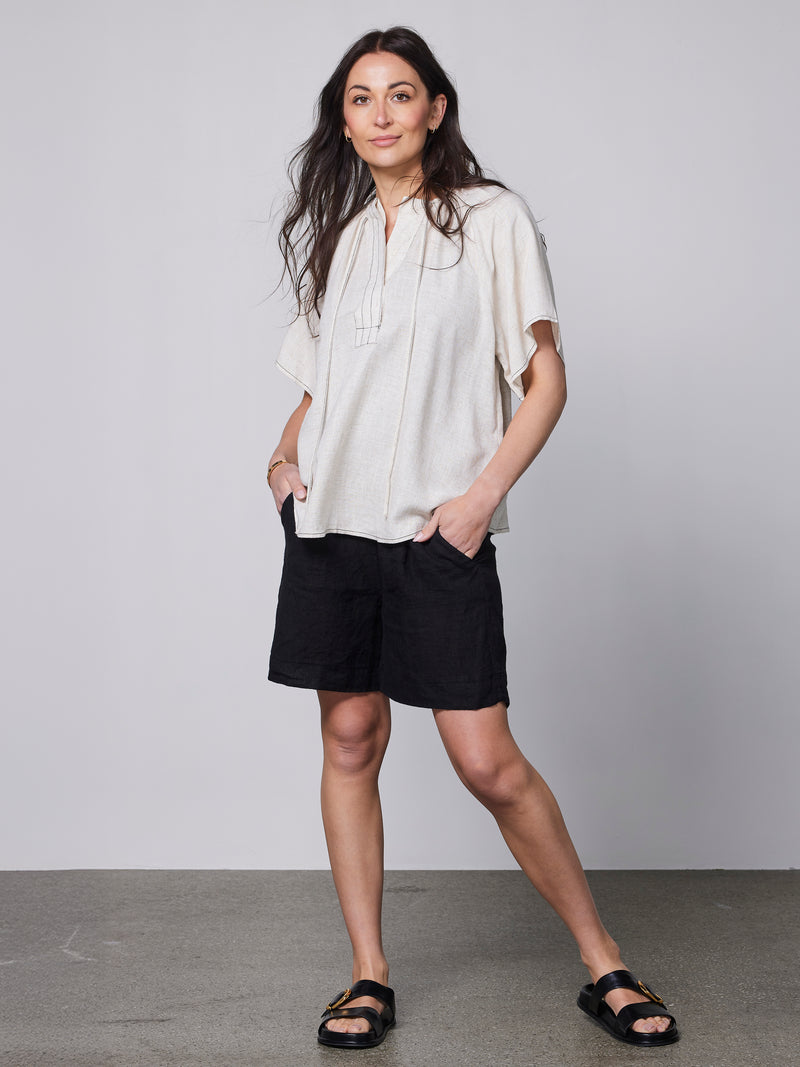 NÜ ZITA blouse Blouses 150 Sand