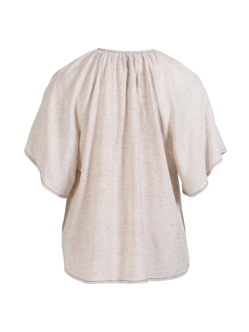 NÜ ZITA blouse Blouses 150 Sand