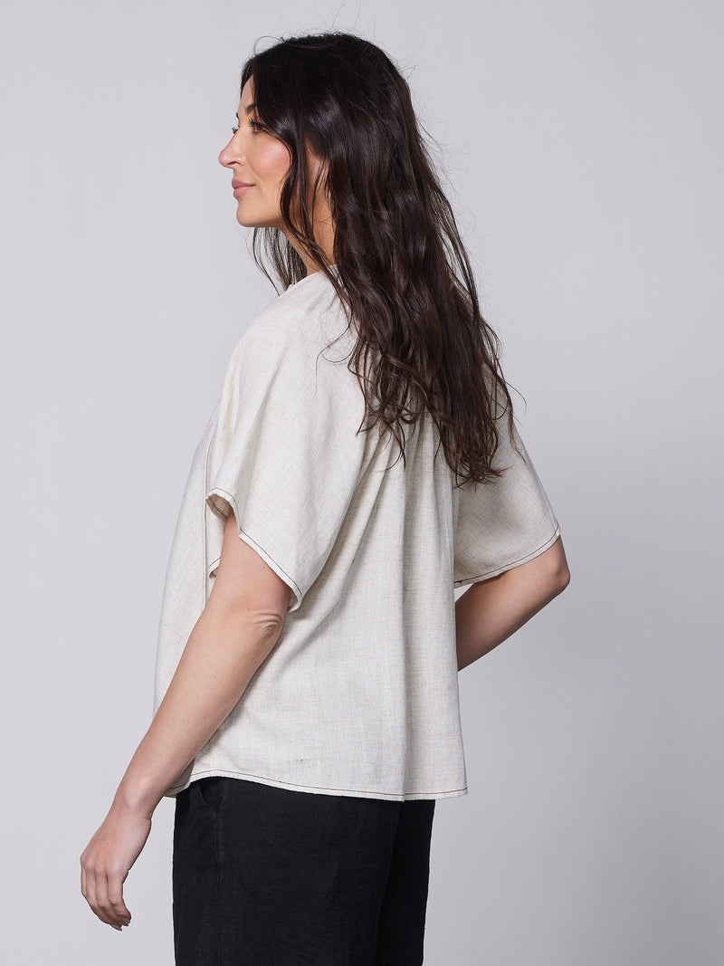 NÜ ZITA blouse Blouses 150 Sand