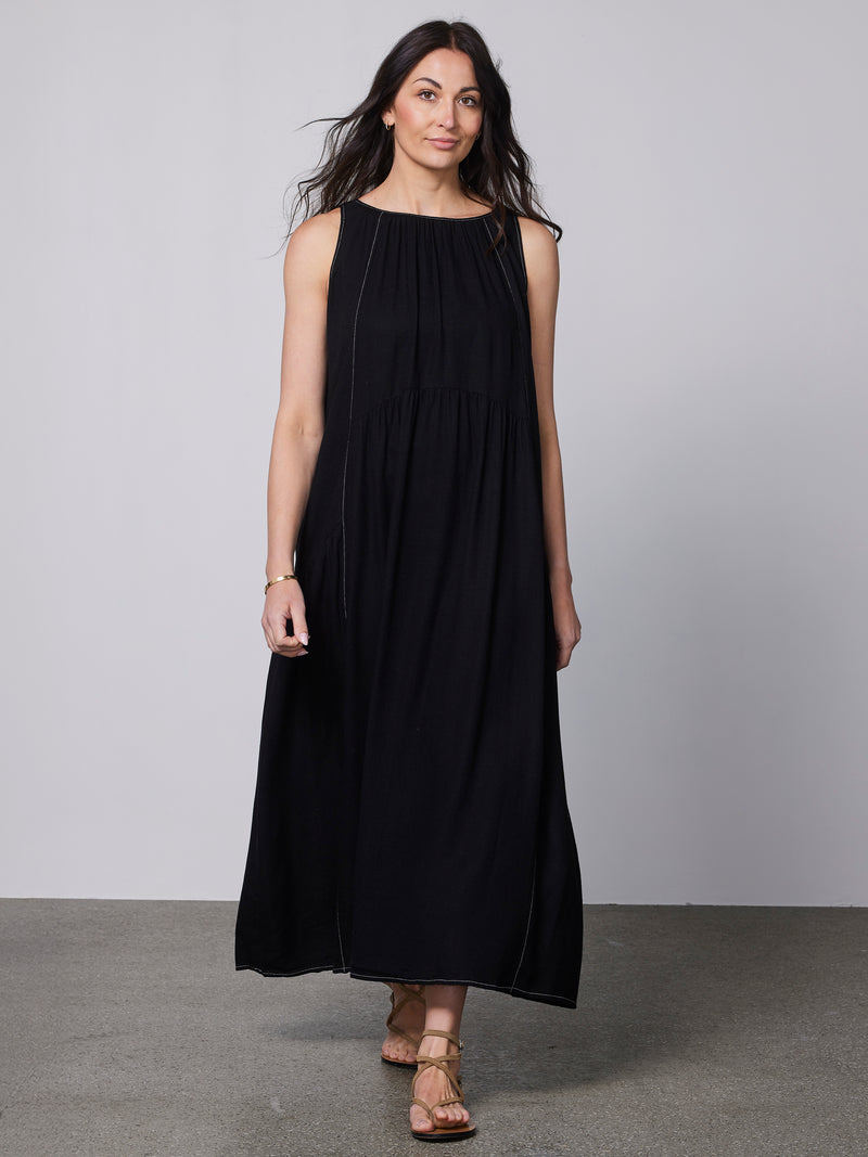 NÜ ZITA long dress Dresses Black
