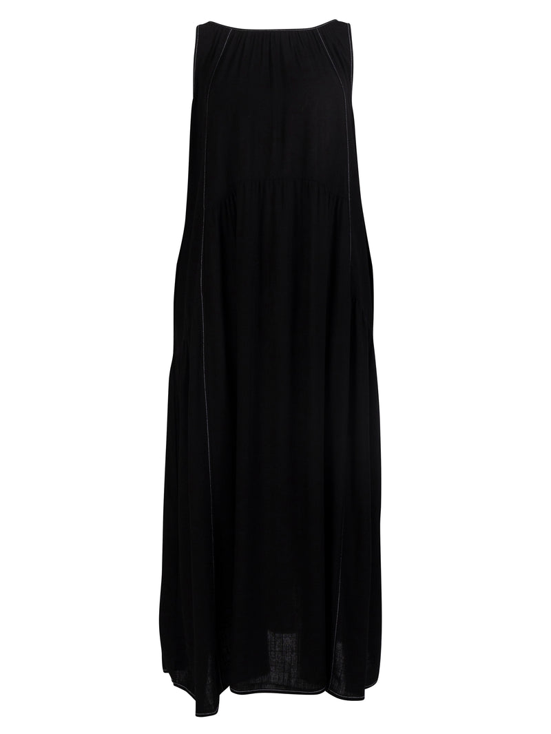 NÜ ZITA long dress Dresses Black