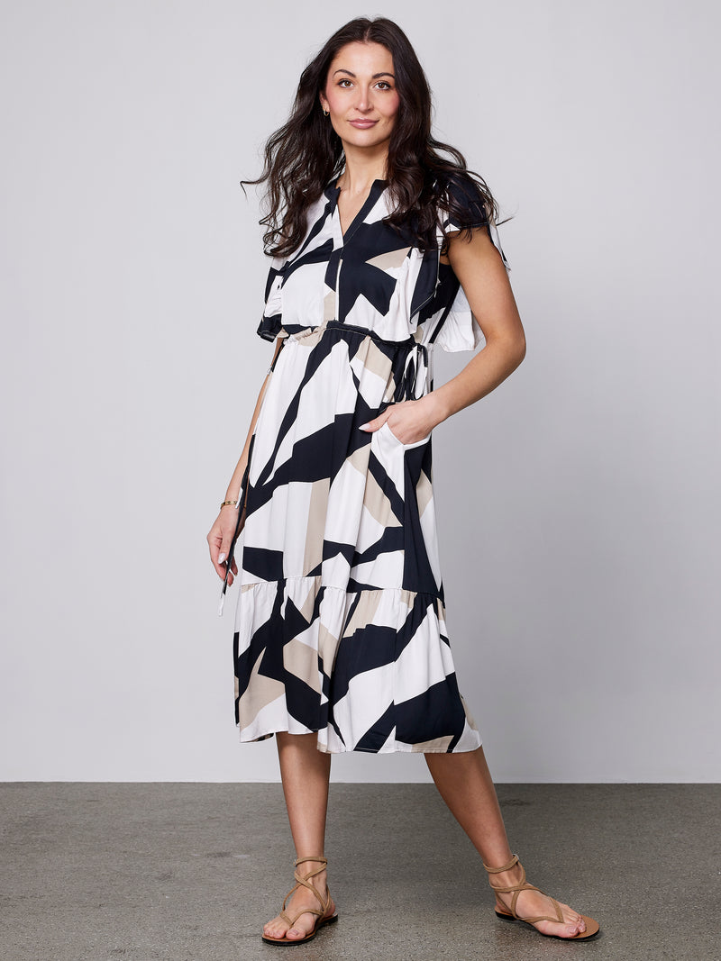 NÜ ZOE dress Dresses Black mix