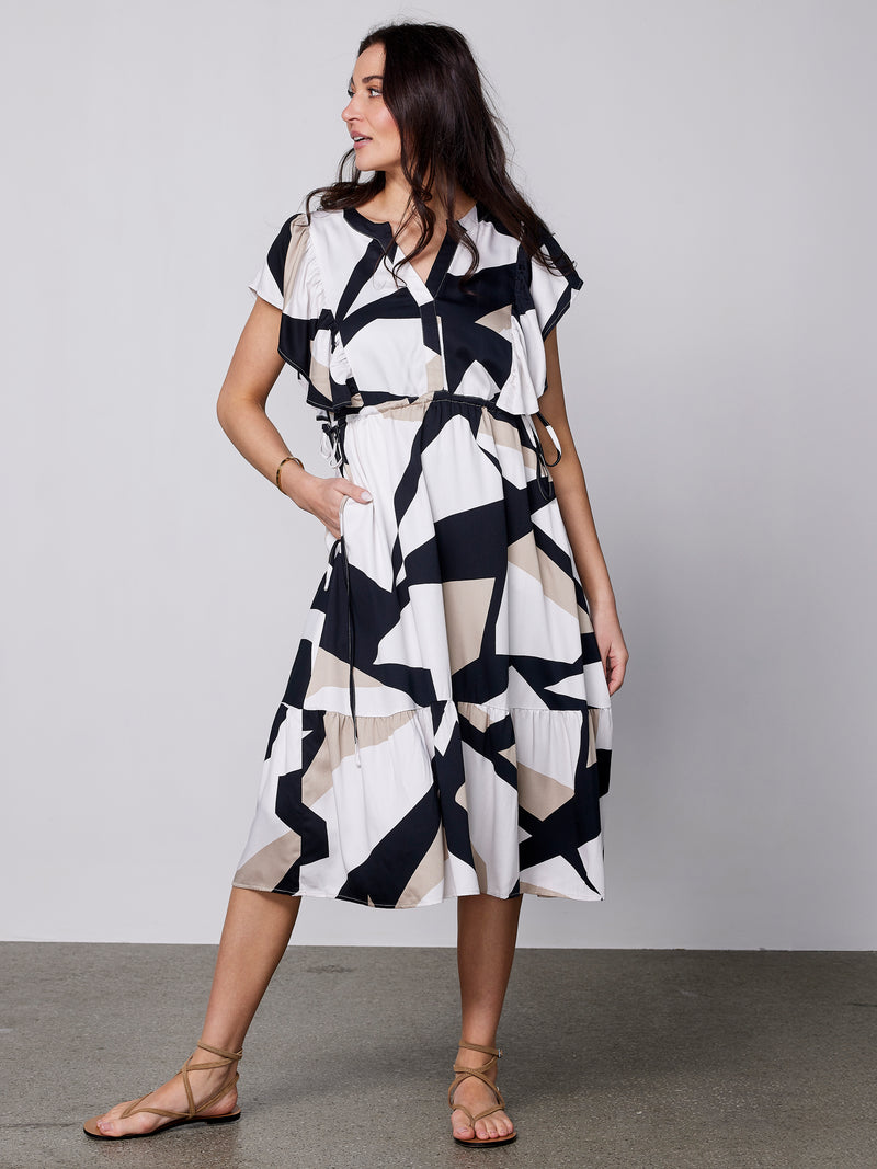 NÜ ZOE dress Dresses Black mix